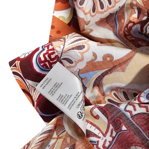 Anthropologie The Somerset Maxi Dress, Short Sleeve, V-Neck, Tiered, Smocked, XL - Picture 7 of 8